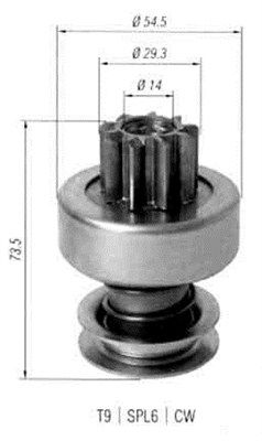 Zobrats, Starteris MAGNETI MARELLI 940113020453