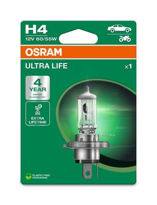 Kvēlspuldze, Tālās gaismas lukturis ams-OSRAM 64193ULT-1BL