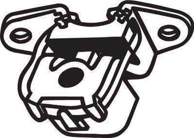 Резиновые полоски, система выпуска BOSAL 255-519