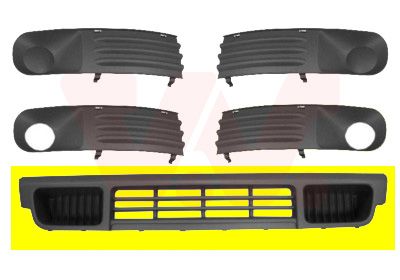 Ventilatora reste, Bampers VAN WEZEL 5896590