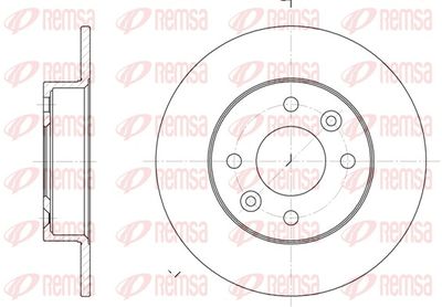 Тормозной диск REMSA 6066.00