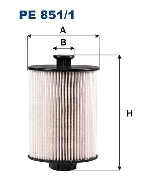 Degvielas filtrs FILTRON PE851/1