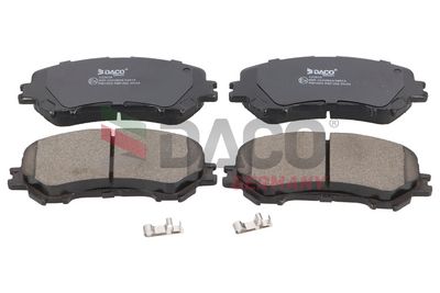 Комплект тормозных колодок, дисковый тормоз DACO 322638