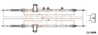 Trose, Stāvbremžu sistēma COFLE 92.11.5468
