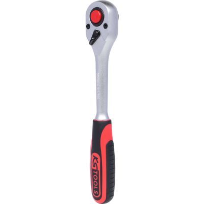 Uzgriežņu atslēga ar pārslēdzamu sprūdmehānismu KS TOOLS 914.1290