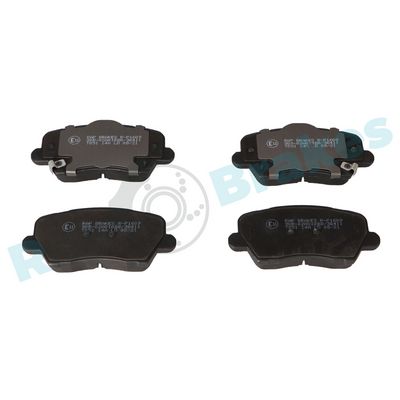 Bremžu uzliku kompl., Disku bremzes RAP BRAKES R-P1609