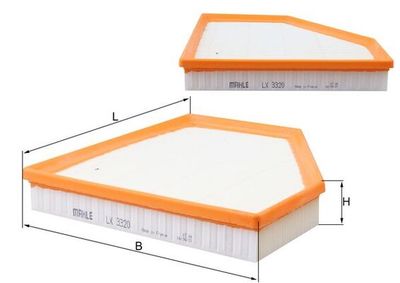 Воздушный фильтр MAHLE LX 3320