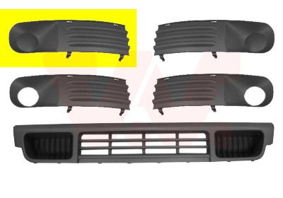 Ventilatora reste, Bampers VAN WEZEL 5896592
