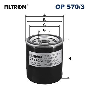 Масляный фильтр FILTRON OP 570/3
