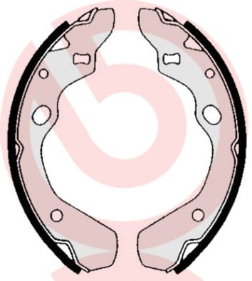 Bremžu loku komplekts BREMBO S 49 504