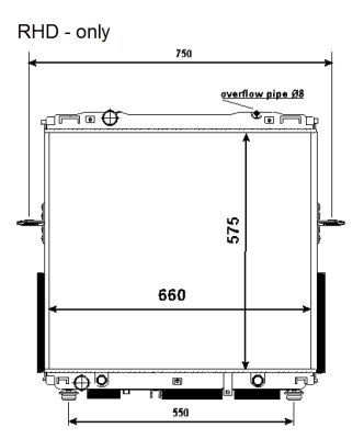 Radiators, Motora dzesēšanas sistēma NRF 53368