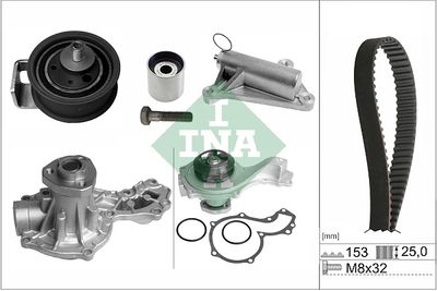 Ūdenssūknis + Zobsiksnas komplekts Schaeffler INA 530 0359 30