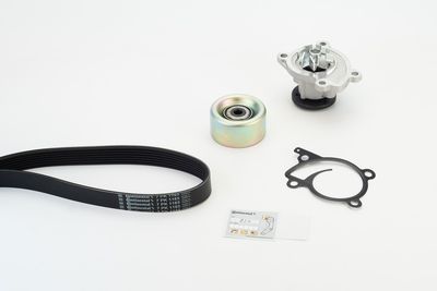 Ūdenssūknis + ķīļrievu siksnas komplekts CONTINENTAL CTAM 7PK1165WP1