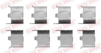 Комплектующие, колодки дискового тормоза QUICK BRAKE 109-1132
