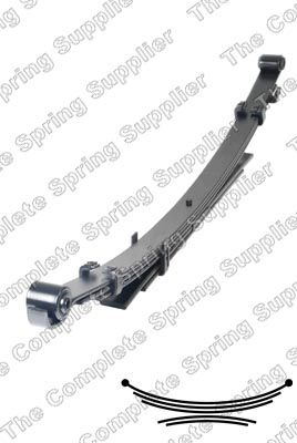 Многолистовая рессора LESJOFORS 6192539