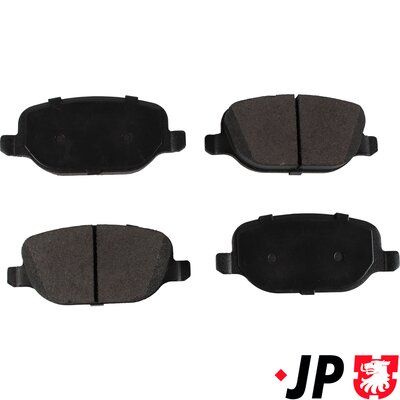 Комплект тормозных колодок, дисковый тормоз JP GROUP 3063700210