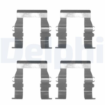 Piederumu komplekts, Disku bremžu uzlikas DELPHI LX0171