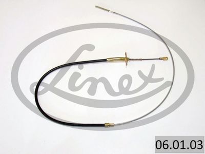 Тросик, cтояночный тормоз LINEX 06.01.03