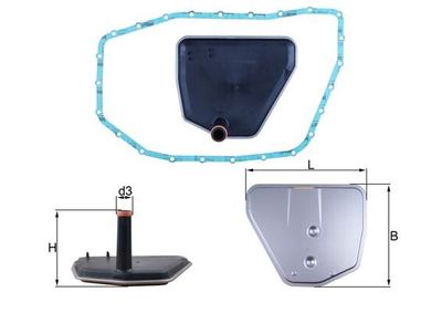 Hidrofiltrs, Automātiskā pārnesumkārba MAHLE HX 235D