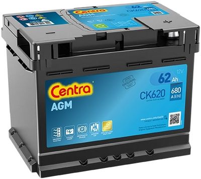 Стартерная аккумуляторная батарея CENTRA CK620