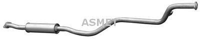 Средний глушитель выхлопных газов ASMET 11.031