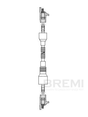 Augstsprieguma vads BREMI 377/41