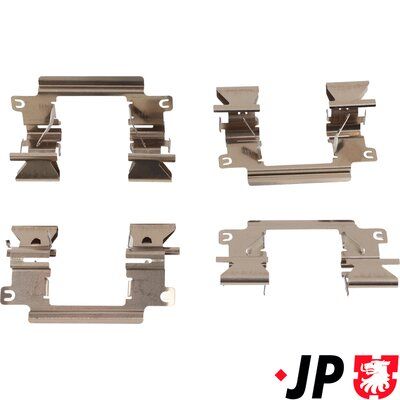 Комплектующие, колодки дискового тормоза JP GROUP 1564004810