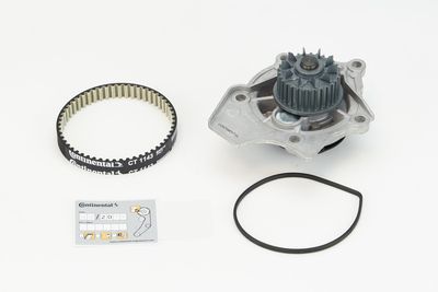 Ūdenssūknis + Zobsiksnas komplekts CONTINENTAL CTAM CT1143WP1