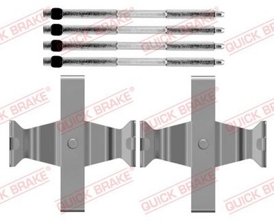 Комплектующие, колодки дискового тормоза QUICK BRAKE 109-0205