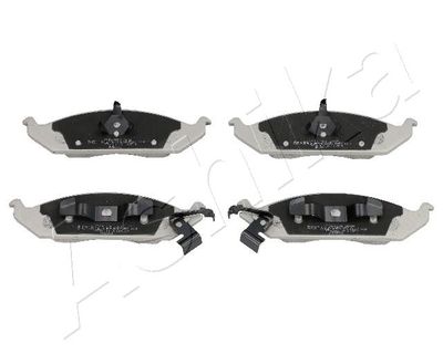 Комплект тормозных колодок, дисковый тормоз ASHIKA 50-00-093