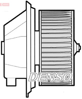 Вентилятор салона DENSO DEA09001