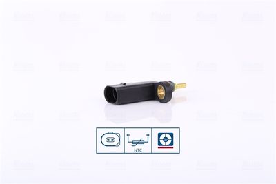 Датчик, температура охлаждающей жидкости NISSENS 207030