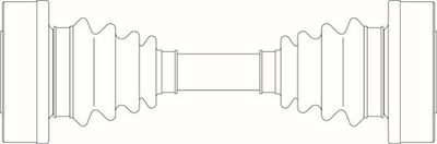 Приводной вал GENERAL RICAMBI FI3265