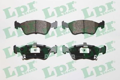 Bremžu uzliku kompl., Disku bremzes LPR 05P709