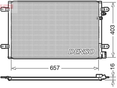 Kondensators, Gaisa kond. sistēma DENSO DCN02031