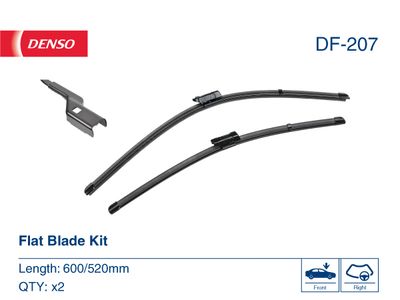 Stikla tīrītāja slotiņa DENSO DF-207