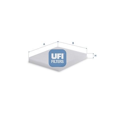 Фильтр, воздух во внутренном пространстве UFI 53.401.00