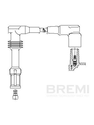 Augstsprieguma vads BREMI 1A06/50