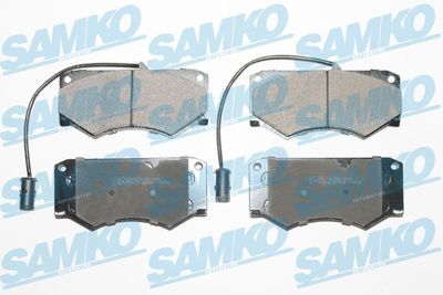 Комплект тормозных колодок, дисковый тормоз SAMKO 5SP499