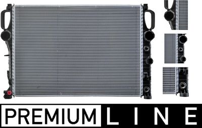 Радиатор, охлаждение двигателя MAHLE CR 513 000P