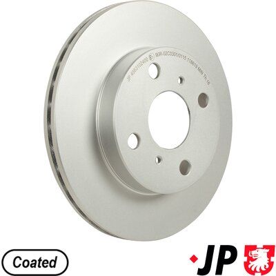Тормозной диск JP GROUP 4863102400