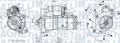 Стартер MAGNETI MARELLI 063721416010