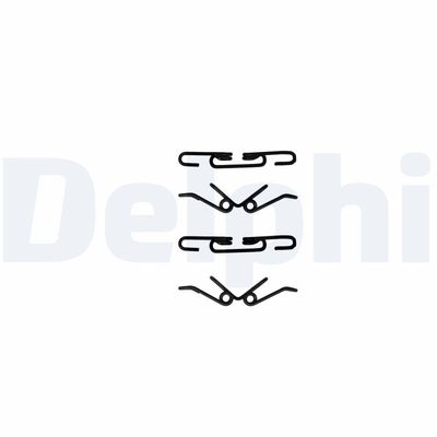 Piederumu komplekts, Disku bremžu uzlikas DELPHI LX0315