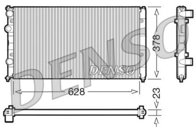 Radiators, Motora dzesēšanas sistēma DENSO DRM32035