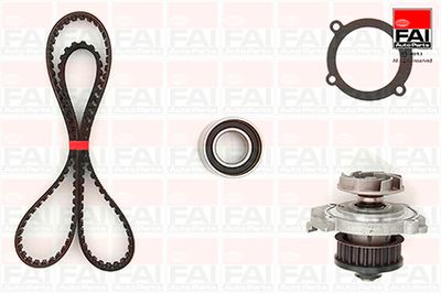 Ūdenssūknis + Zobsiksnas komplekts FAI AutoParts TBK187-6260