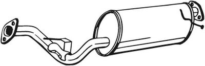 Средний глушитель выхлопных газов BOSAL 171-325