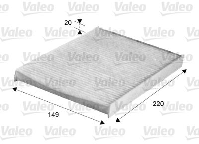 Filtrs, Salona telpas gaiss VALEO 716047
