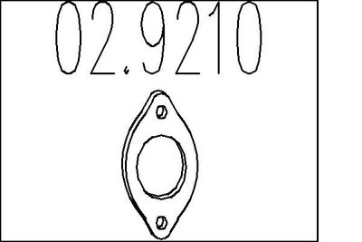 Blīve, Izplūdes caurule MTS 02.9210