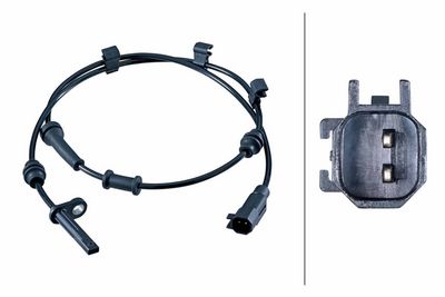 Датчик, частота вращения колеса HELLA 6PU 358 268-031