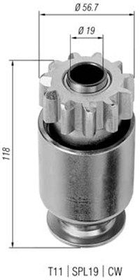Zobrats, Starteris MAGNETI MARELLI 940113020419